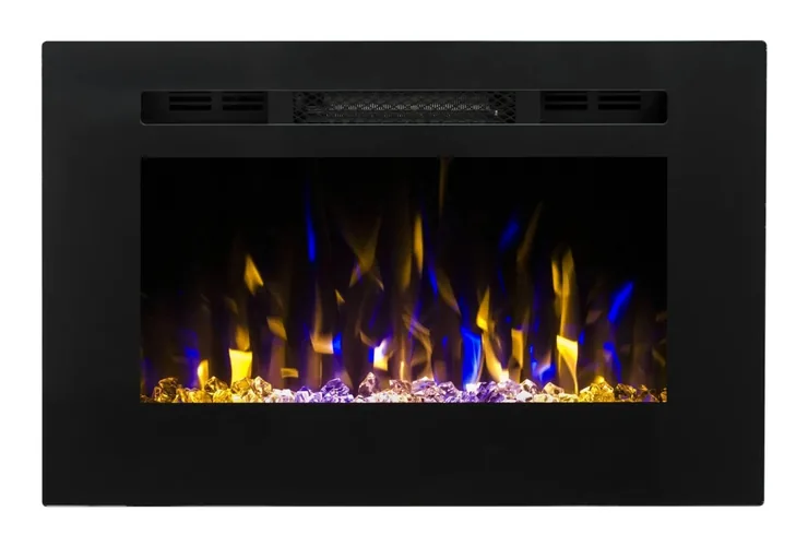 Aflamo LED Pro indbygningspejs til el 66 cm, billede 4