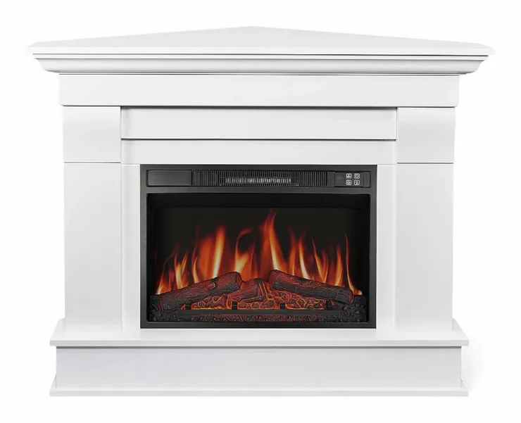 Artiflame Albion Hjørne Fritstående Elpejs, billede 2