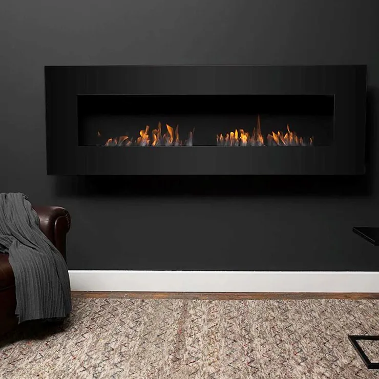 Cocoon Fires Nero 1750 biopejs til væg, billede 2