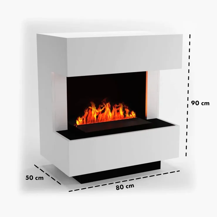 Glow Fire Kleist vanddamppejs, billede 4