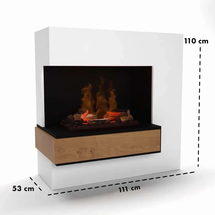 Glow Fire Planck Høj Venstrevendt, billede 3