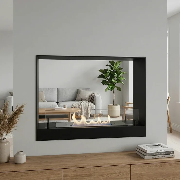 Henkwell To-sidet 60 cm biopejs til indbygning, billede 2