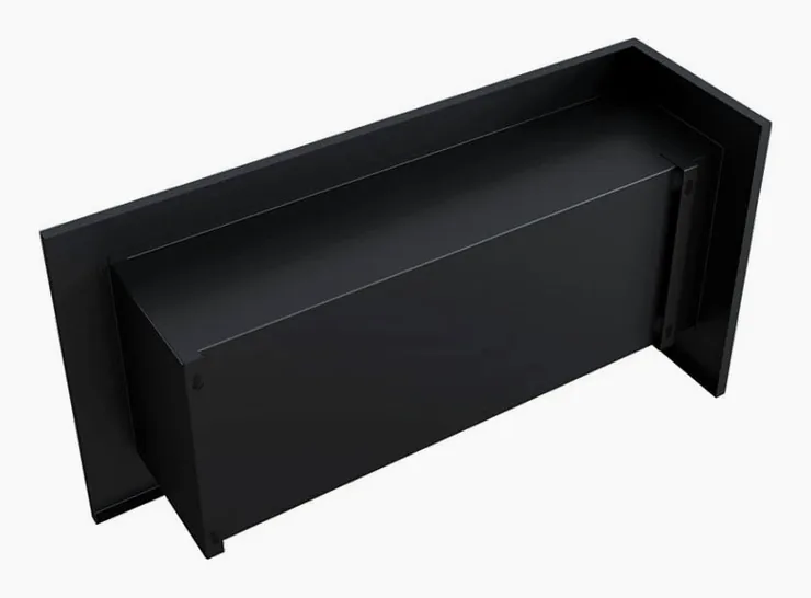 Kratki Hjørnepejs 90 cm, billede 4