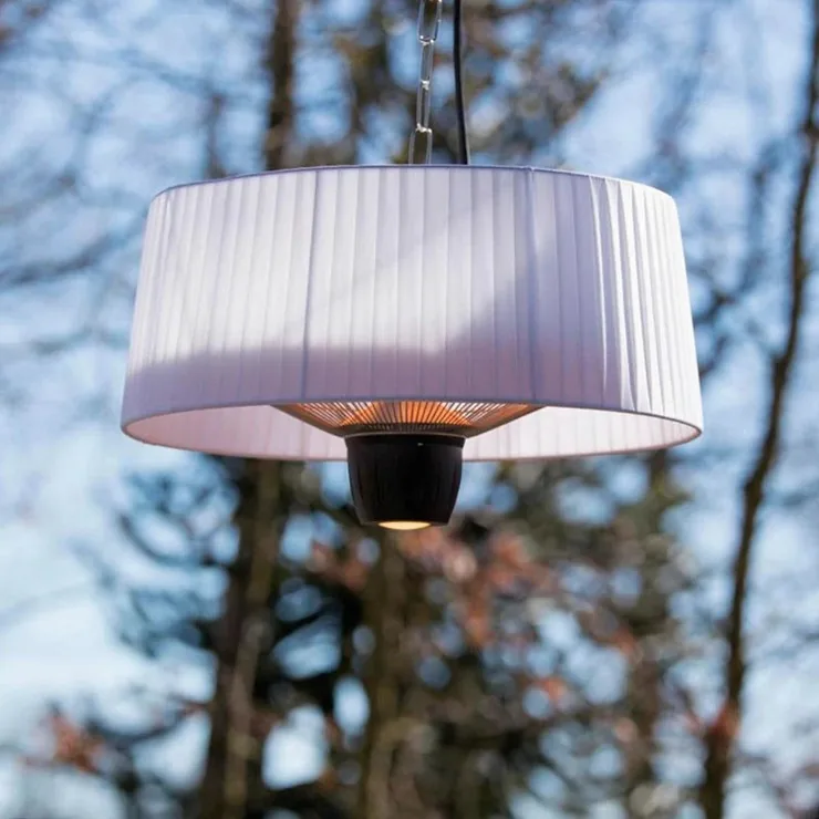 Redfire Artix hængende hvid 1500 watt terrassevarmer, billede 2