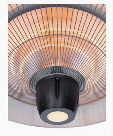 Redfire Artix hængende hvid 1500 watt terrassevarmer, billede 3