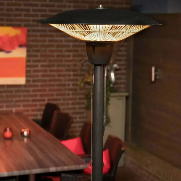 Redfire Barcelona 1500W stående terrassevarmer, billede 3