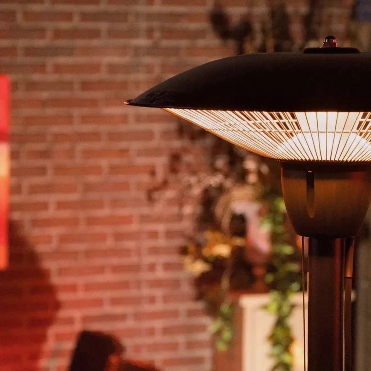 Redfire Barcelona 1500W stående terrassevarmer, billede 4