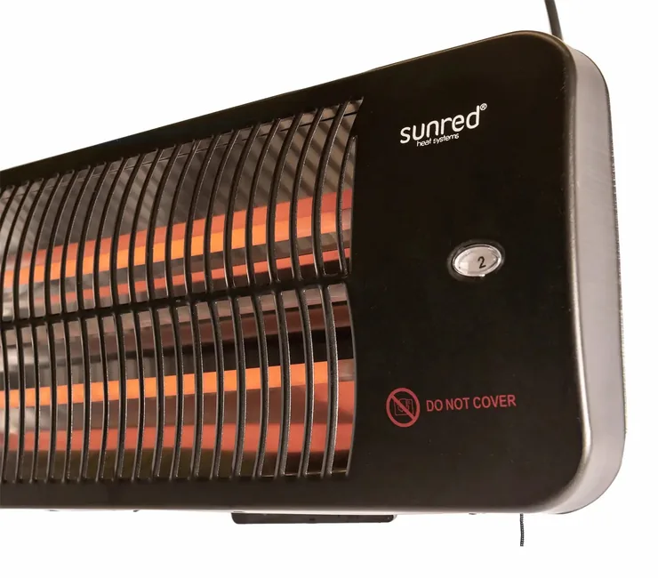 Redfire Elektrisk 2000 Watt terrassevarmer, billede 3
