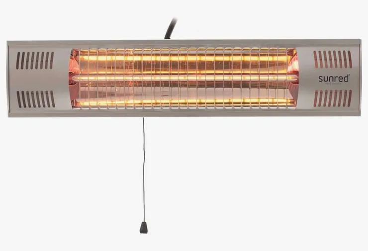 Redfire Vigo vægmonteret terrassevarmer med en effekt på 1500 W, billede 4